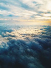 Scenic view of dramatic sky