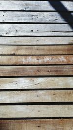 Full frame shot of wooden planks