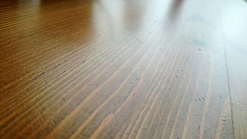 Extreme close up of hardwood floor