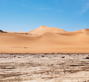 Beautiful sahara desert 