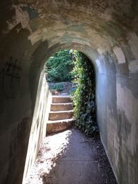 Staircase of old building