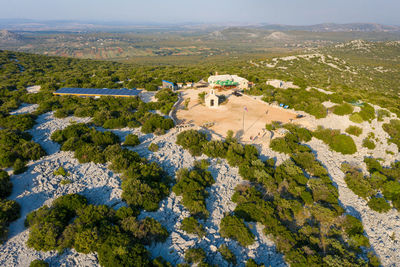 Viewpoint kamenjak in vransko lake nature park, croatia