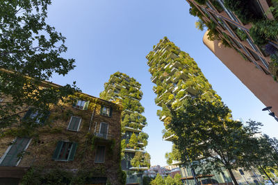 Low angle view of building against sky