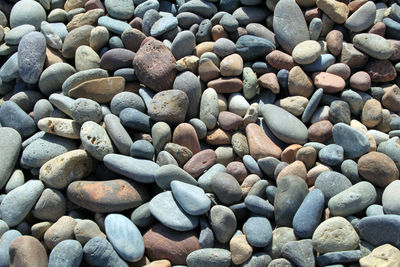 Beach pebble background