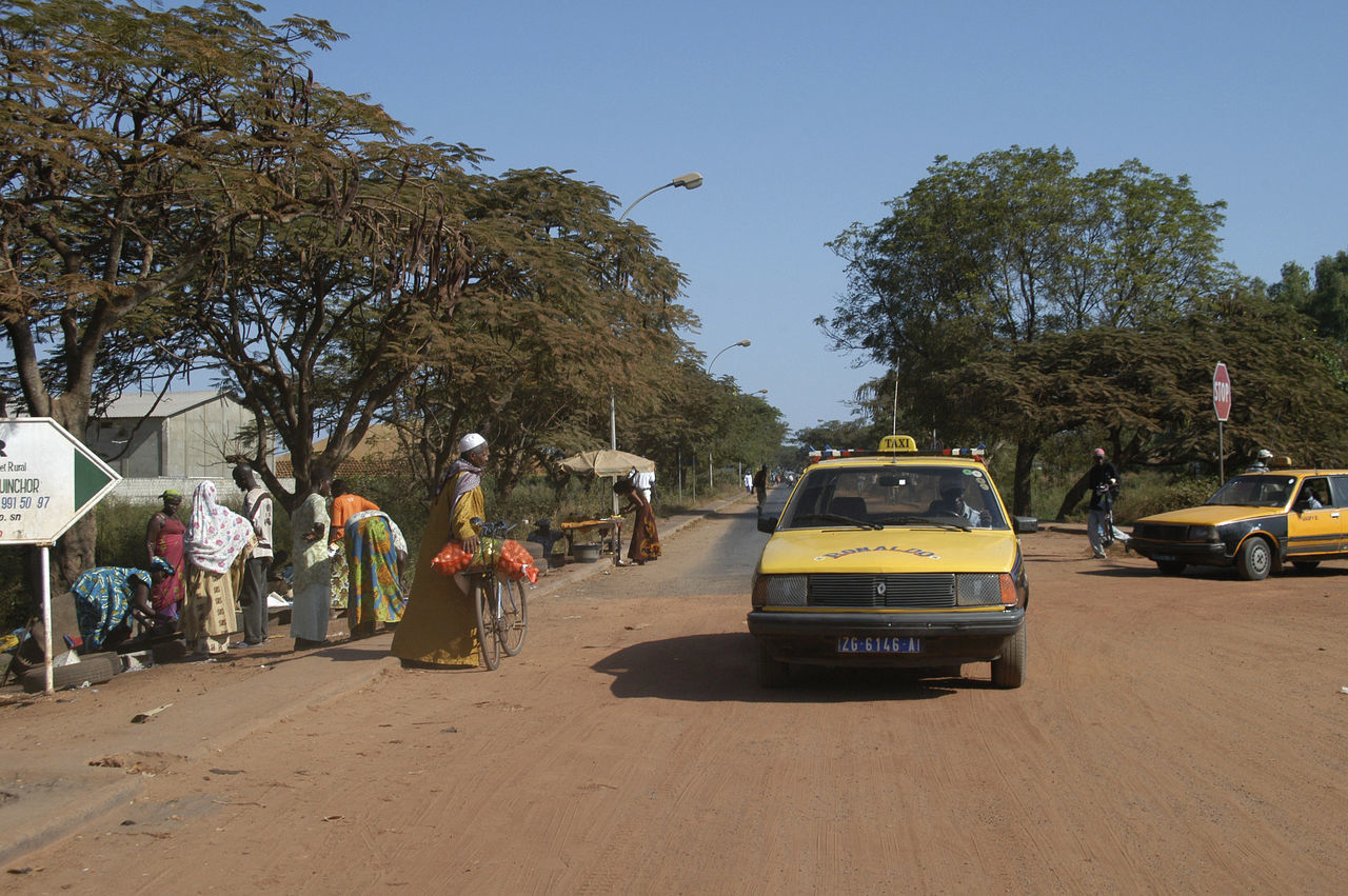 VIEW OF CARS ON ROAD