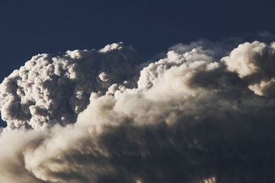 Low angle view of clouds in sky