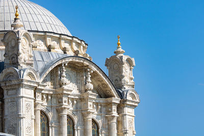 Dome of ortakoy mosque in istanbul