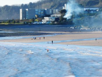 People on beach