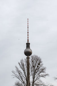 Fernsehturm berlin 2021. waiting for spring to start.