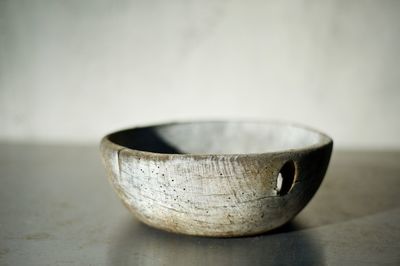 Close-up of bowl on table