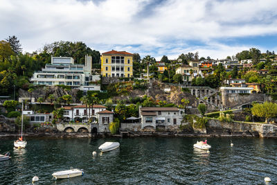 Luxury villas in ascona on the shores of lake maggiore, canton ticino, switzerland