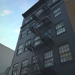 Low angle view of building against sky