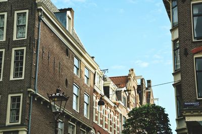 Low angle view of building against sky