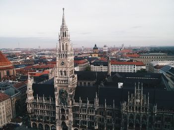 High angle view of munich