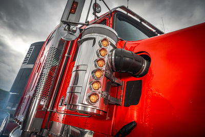 Close-up of machine part