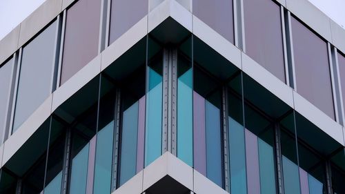 Low angle view of modern building