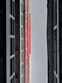 Close-up of building against sky