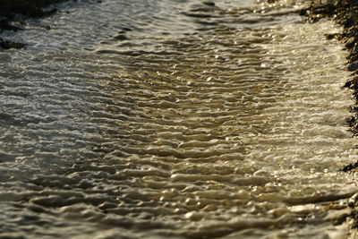 Full frame shot of rippled water