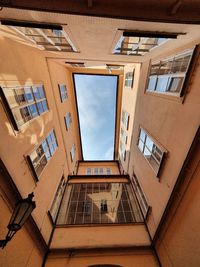 Low angle view of building against sky