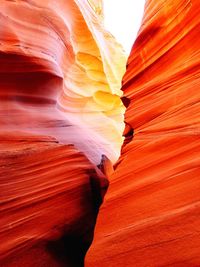 Rock formations in a canyon