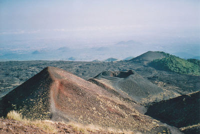 High angle view of landscape