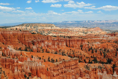 Aerial view of landscape