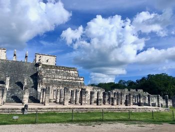 Old ruins against sky