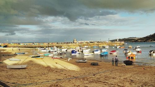 People on beach