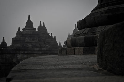 View of temple against sky