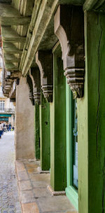 Entrance of old building