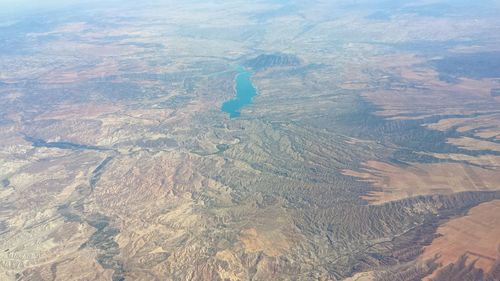 Aerial view of landscape