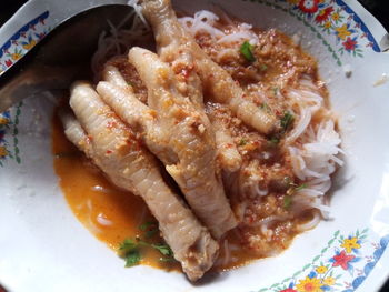 Close-up of food on plate