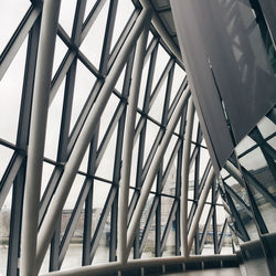 Low angle view of modern building