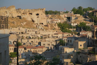 Buildings in city cappadocia Ürgüp