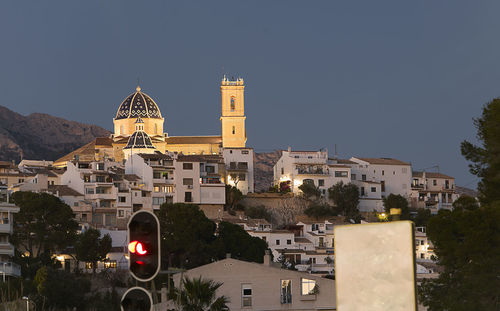 View of church against sky