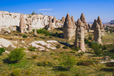 Beautiful mountains, love valley, goreme national park.