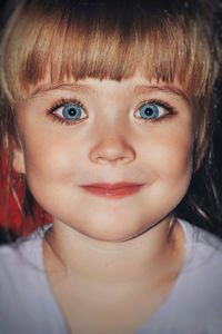 Close-up portrait of boy