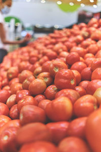 Close-up of fruits for sale at market stall