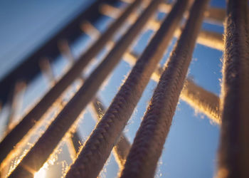 Close-up low angle view of sky