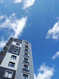 Low angle view of building against sky