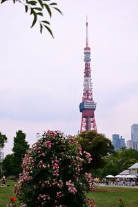 View of building against cloudy sky