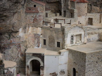 Low angle view of historical building