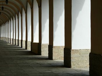 Corridor of historic building