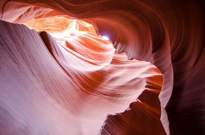 Rock formations in cave