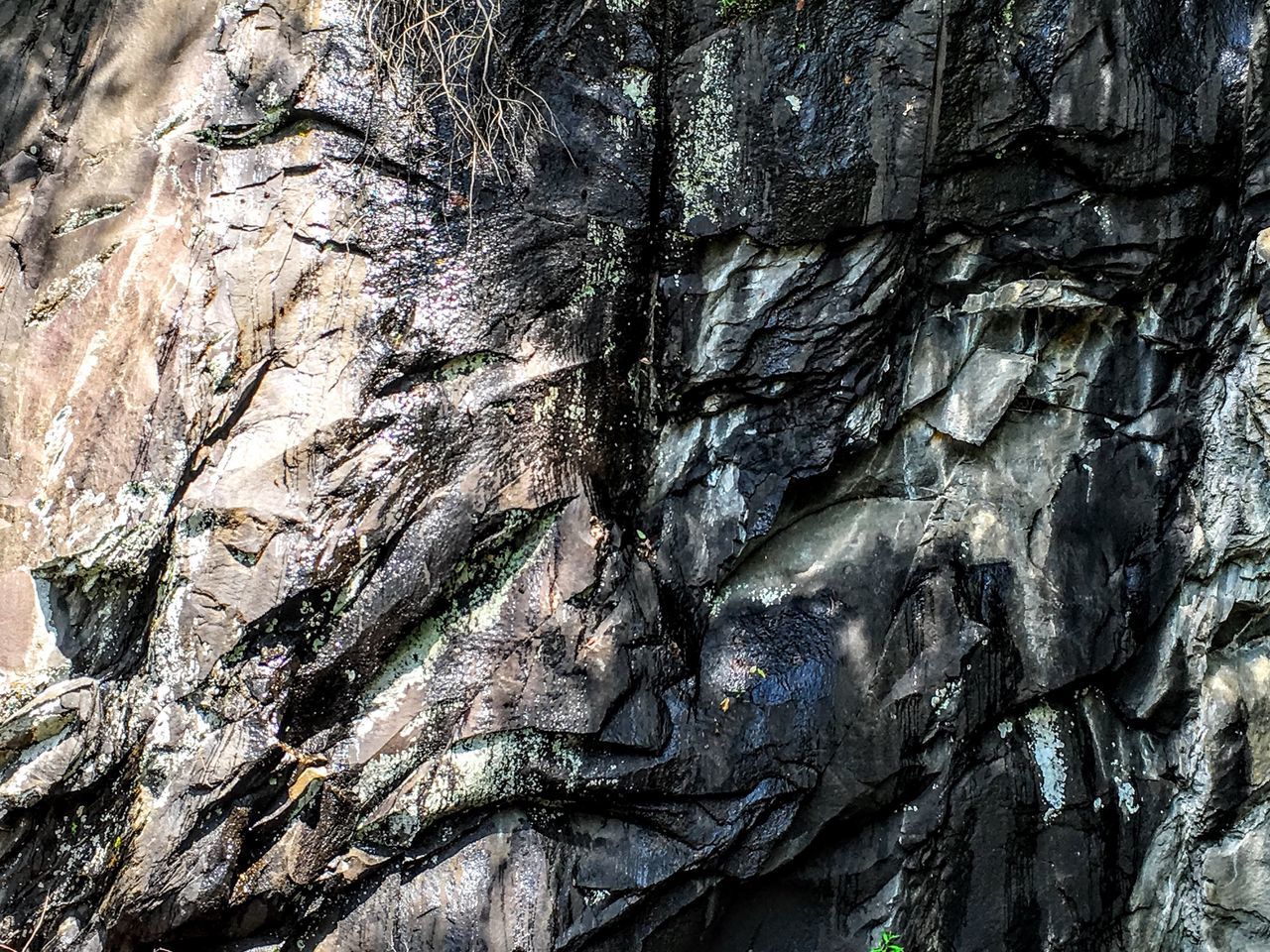 Faces on the Mountain Wall