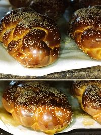 Close-up of chocolate cake