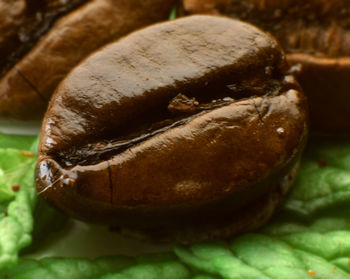 Close-up of lemon on table