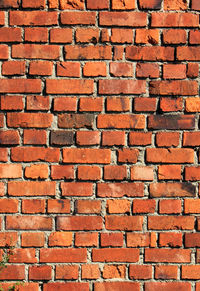 Full frame shot of brick wall