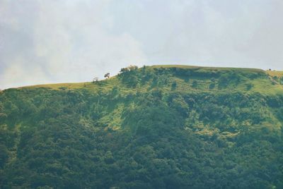 Scenic view of mountain against sky