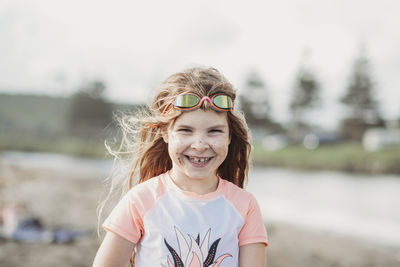 Portrait of smiling boy